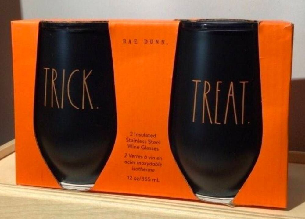 Rae Dunn Halloween Tumblers 12 oz